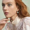 9CT AMAZONITE DEL CORSO EARRINGS