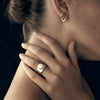 9CT PEARL MAGGIE RING