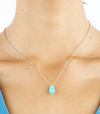 9CT AMAZONITE AURORA PENDANT