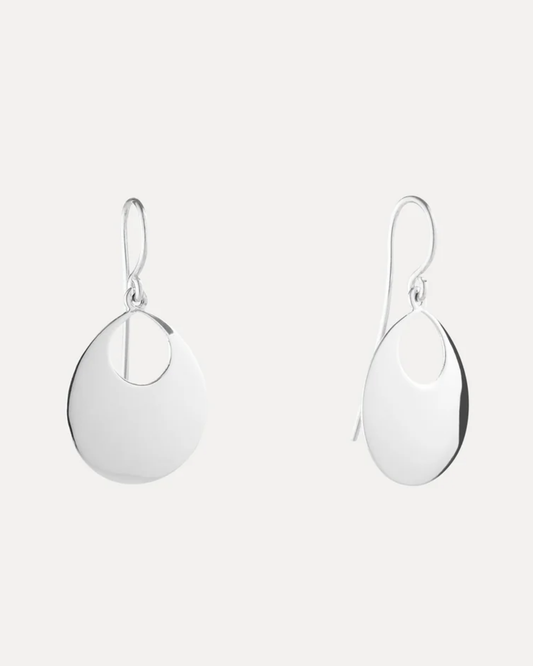 STERLING SILVER STIRRUP EARRINGS