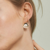 9CT KESHI PEARL DEL CORSO EARRINGS