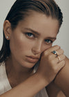 18CT DIAMOND STUD EARRINGS