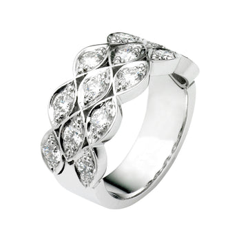 18CT DIAMOND CIENEGA RING