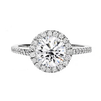 18CT DIAMOND PICCADILLY RING