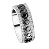 18CT BLACK & WHITE DIAMOND LE NOIR RING