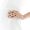 18CT WHITE GOLD DIAMOND CIENEGA BAND