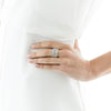 18CT DIAMOND BARCELONA RING