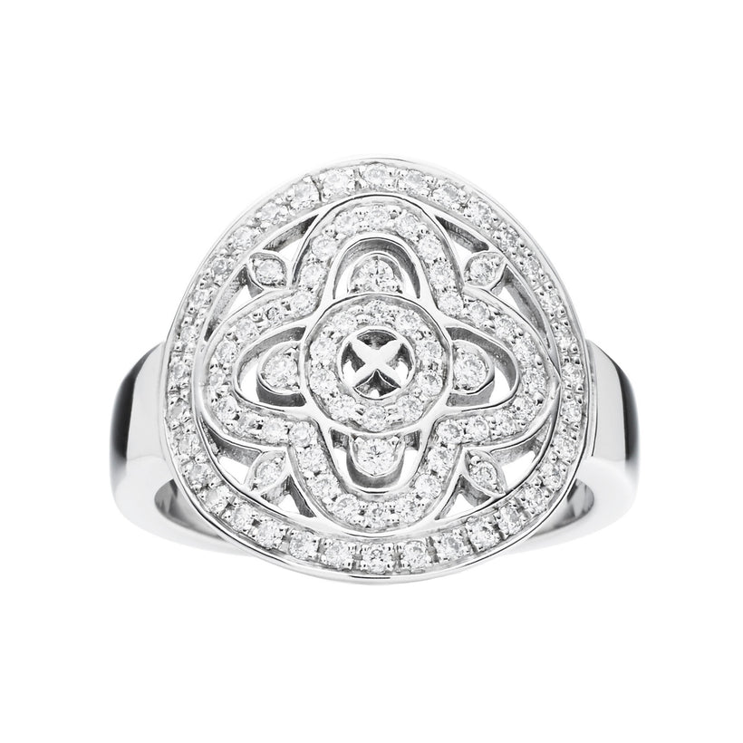 18CT DIAMOND VASARI RING