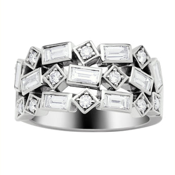 18CT DIAMOND GRETA RING