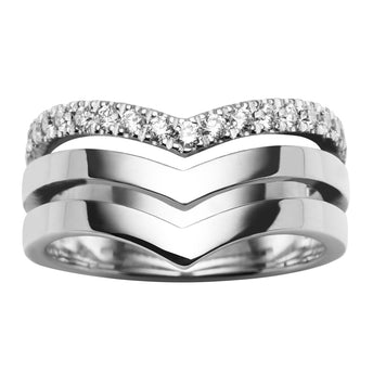 18CT DIAMOND NERANO RING