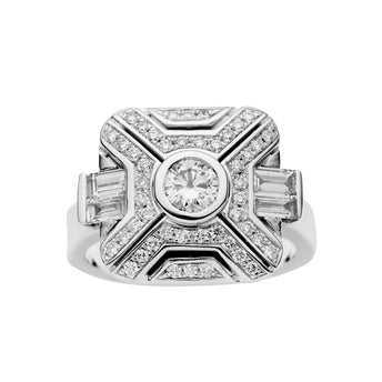 18CT DIAMOND MILA RING