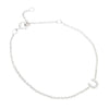 18CT WHITE GOLD DIAMOND LUCKY BRACELET