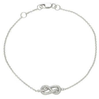 18CT DIAMOND INFINITO BRACELET