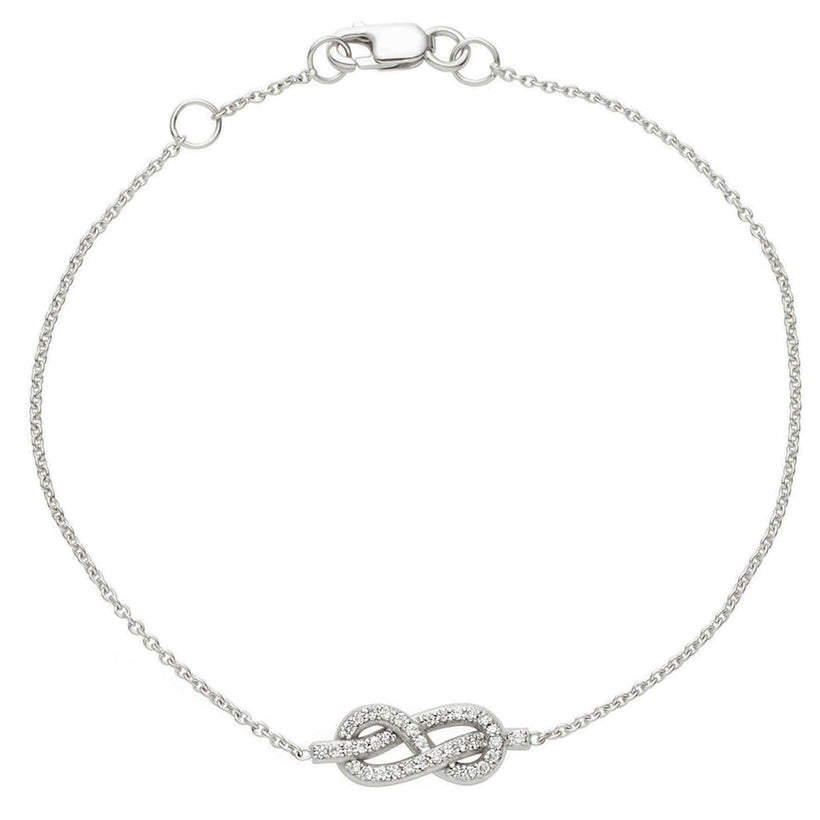 18CT DIAMOND INFINITO BRACELET