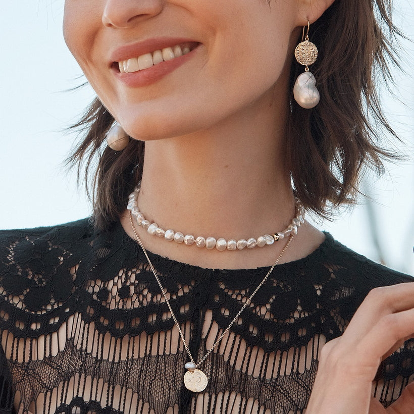 Jan logan online pearl earrings
