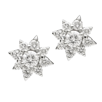 18CT DIAMOND STELLARE EARRINGS