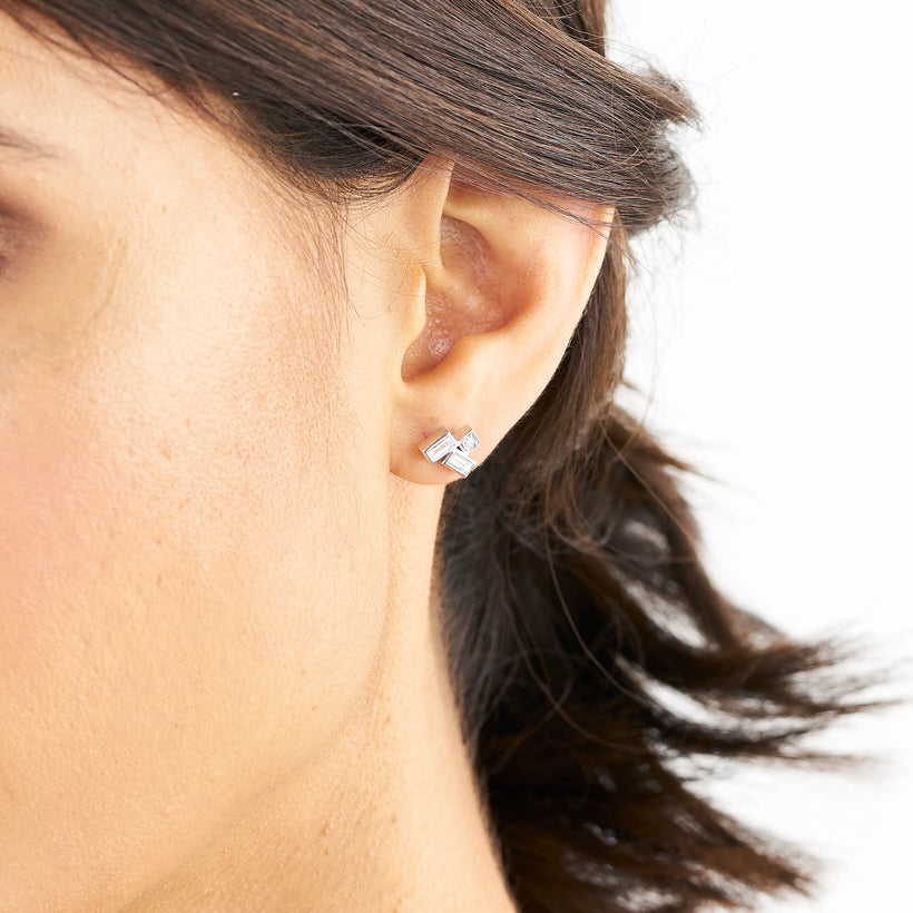 18CT DIAMOND GRETA STUD EARRINGS