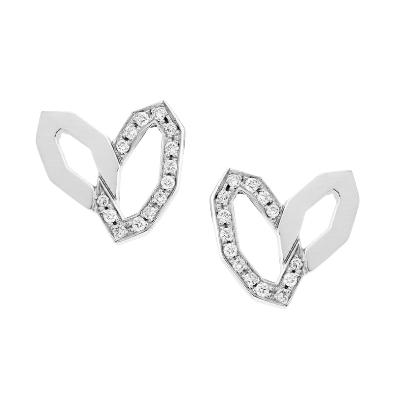 18CT DIAMOND BRINDABELLA STUD EARRINGS