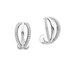 18CT DIAMOND ZIGGY EARRINGS