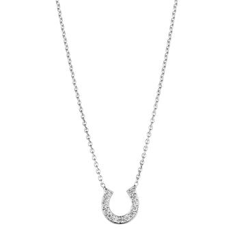 18CT DIAMOND BABY LUCKY PENDANT