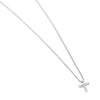 18CT DIAMOND MINI CROSS PENDANT