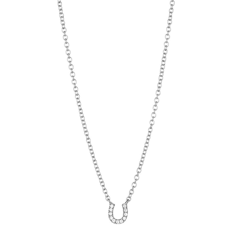18CT DIAMOND MINI LUCKY PENDANT