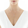 18CT DIAMOND HUDSON PENDANT
