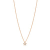 18CT ROSE GOLD DIAMOND MINI STAR PENDANT