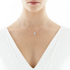 18CT DIAMOND PETALO PENDANT