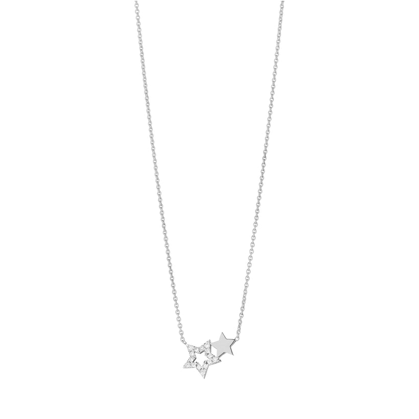 18CT DIAMOND STARLIGHT PENDANT