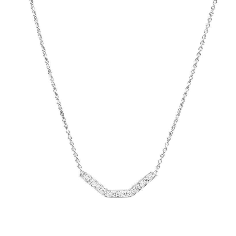 18ct White Gold Diamond Necklaces Online in UK