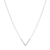 18CT WHITE GOLD DIAMOND VIVECKE PENDANT