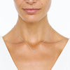 18CT DIAMOND TRULLI BAR PENDANT