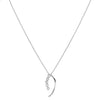 18CT WHITE GOLD DIAMOND MARLEY PENDANT