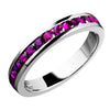 18CT RUBY CHANNEL BAND