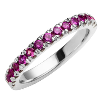 18CT RUBY PICCADILLY BAND