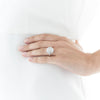 18CT DIAMOND BROMPTON RING