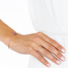 9CT YELLOW GOLD AMETHYST CARLY CUFF
