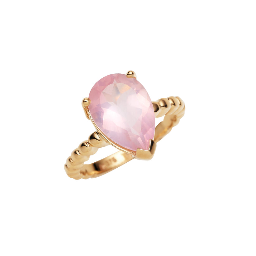 Semi precious blossom clearance & rose gold
