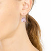 9CT AMETHYST PALOS EARRINGS