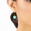 9CT AMAZONITE TOVA EARRINGS