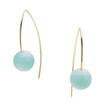 9CT AMAZONITE TOVA EARRINGS