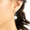 STERLING SILVER JADE TOVA EARRINGS