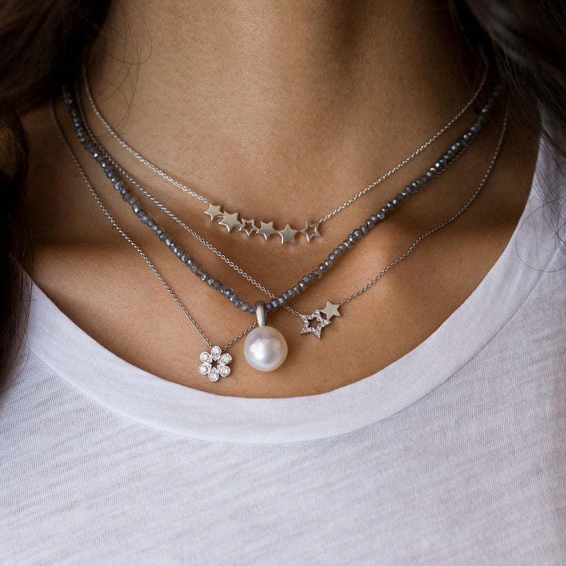 18CT DIAMOND STARLIGHT PENDANT