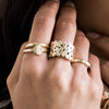 9CT CIRCLE RING