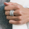 18CT DIAMOND BARCELONA RING