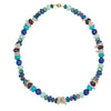 9CT LAPIS TAPESTRY NECKLACE