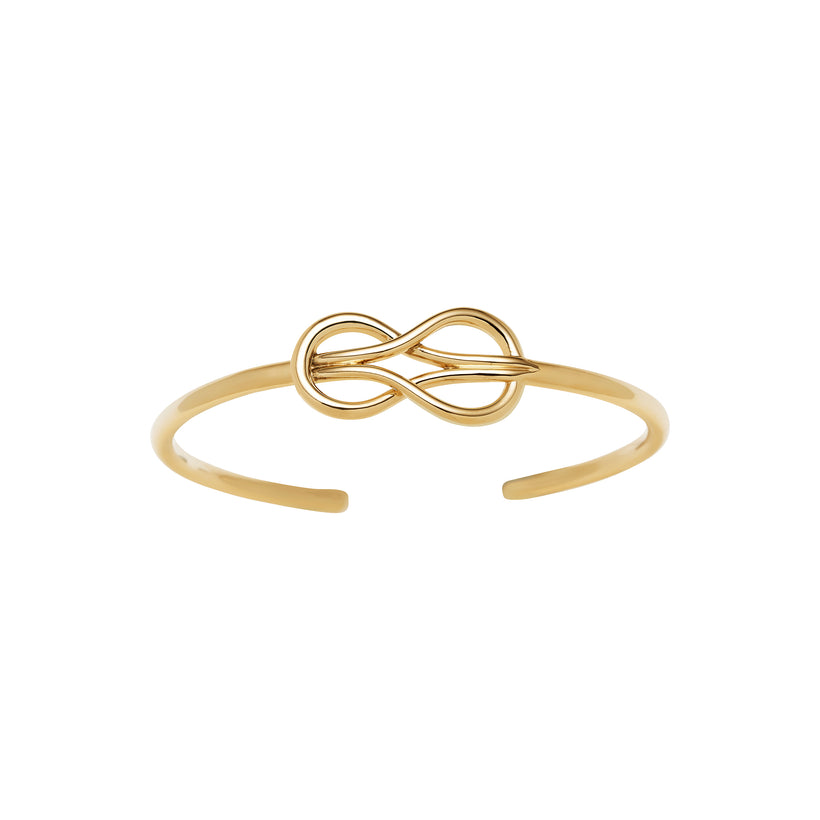 9CT YELLOW GOLD GILLIAN CUFF