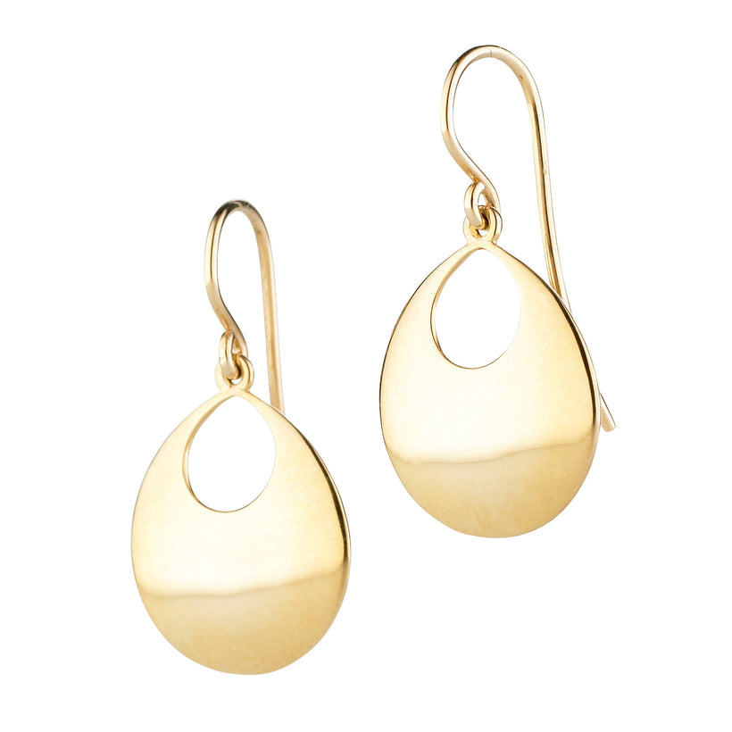 9CT STIRRUP EARRINGS