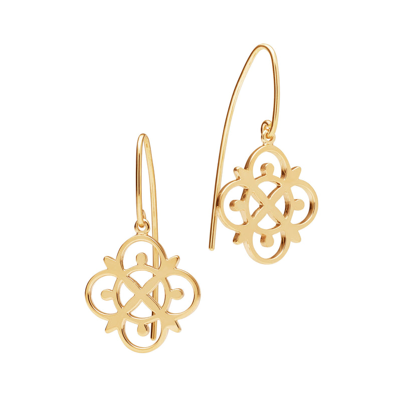 9CT VASARI EARRINGS